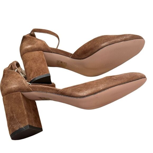 NWB J. Crew brown suede pumps - Picture 4 of 6